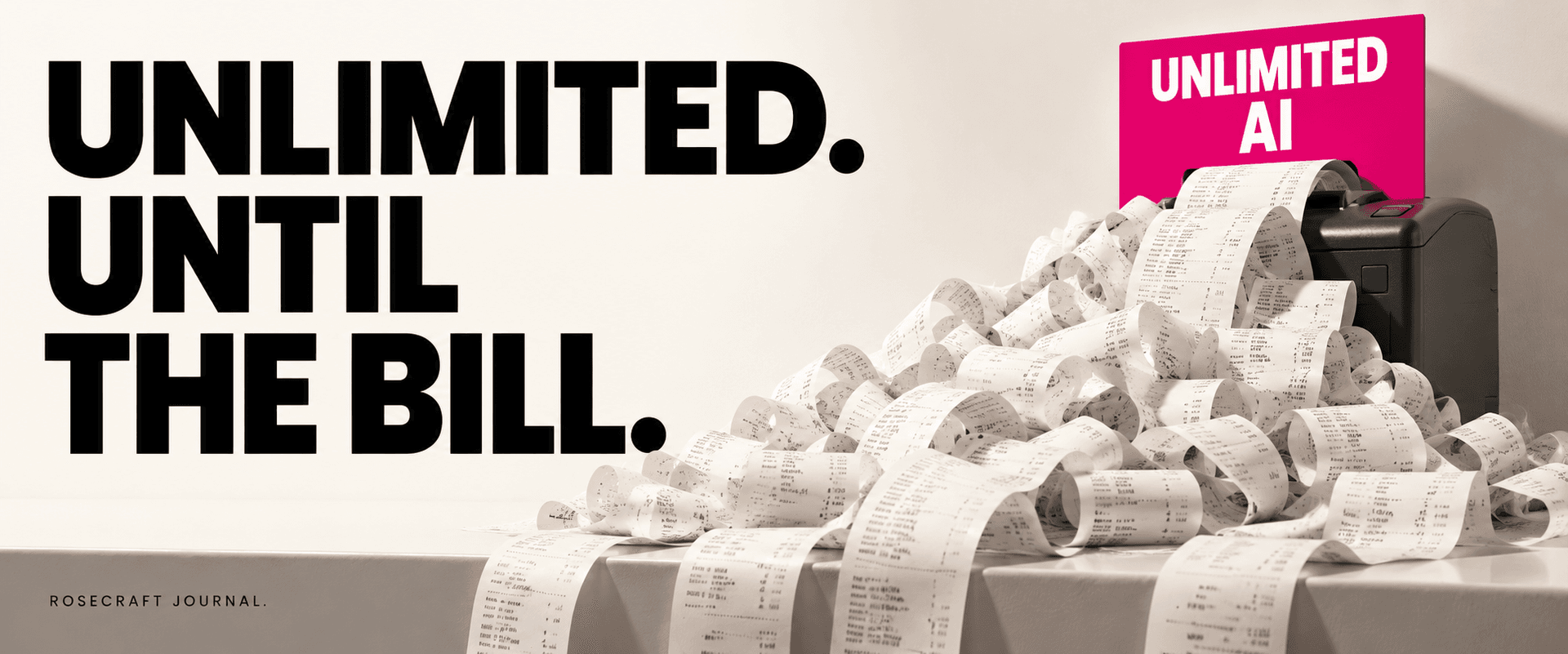Cover image for Your “unlimited AI” plan still gets a bill