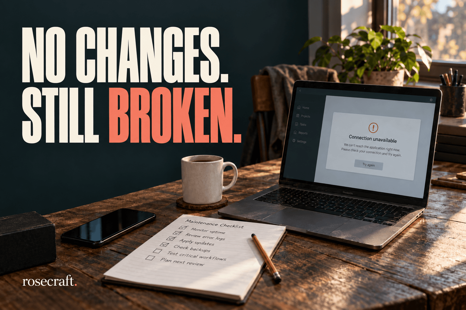 Cover for Your app can break while nobody is working on it